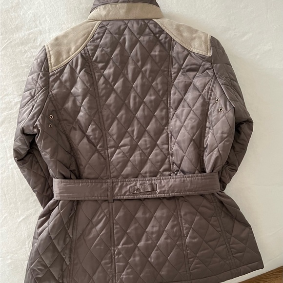 Vince Camuto Short Jacket with suede trim - Picture 3 of 3